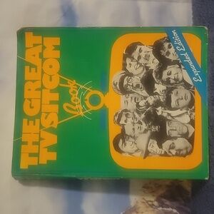 The Great TV Sitcom Book Expanded Edition by Rick Mitz. Printed 1983